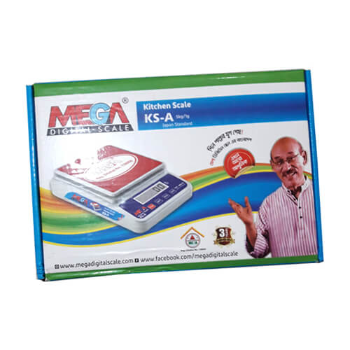 Picture of Mega 5 Kg Digital Kitchen Scale TC-CF-18