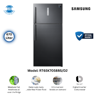 SAMSUNG 670 Liter Twin Cooling with Convertible Top Mount Refrigerator | RT65K7058BS/D2 Next Ventureonline shop bangladeshothoba.com