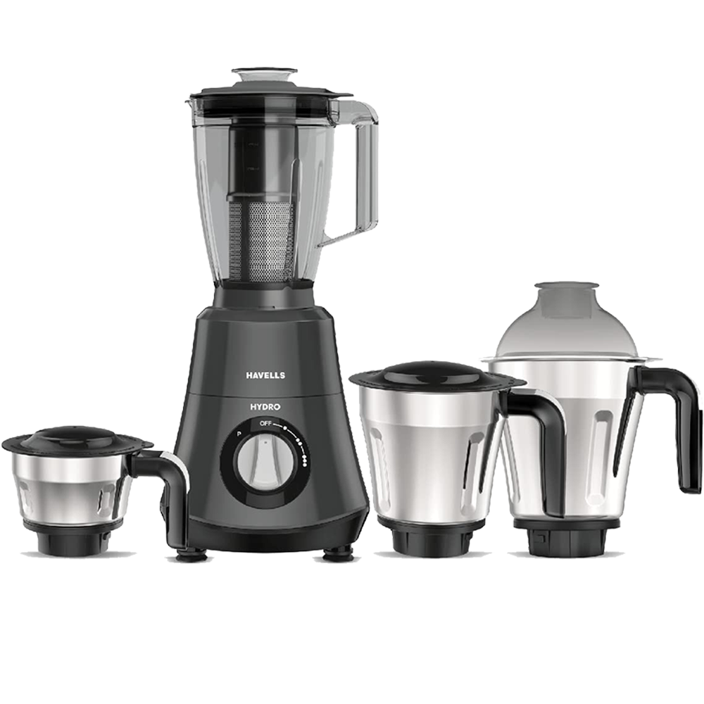 Picture of Havells Hydro 4 Jar 750 watt Mixer Grinder, For Wet And Dry Grinding RANGO