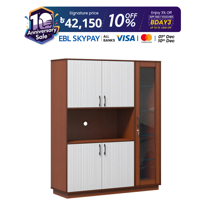 Picture of Regal SERVORA Wooden Dinner Wagon DWH-306-3-1-20