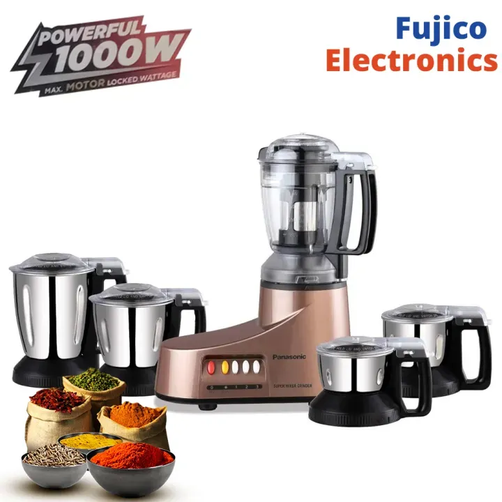 Picture of Panasonic MX-AC560 9-in-1 Super power 1000w Mixer Grinder