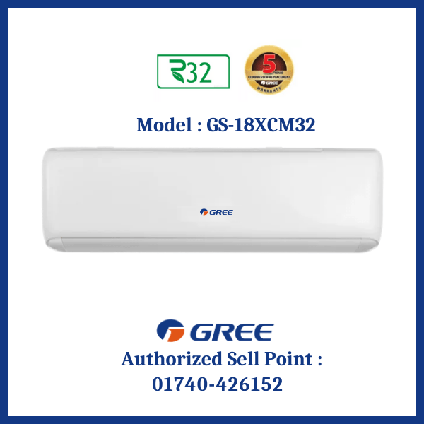 Picture of Gree Split Type Air Conditioner GS-12XCO32-Cosmo Split-1.0 TON