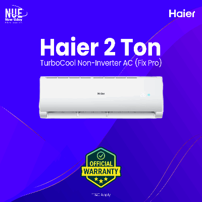 Picture of Haier 2-Ton Non-Inverter HSU-24 TurboCool AC official warranty