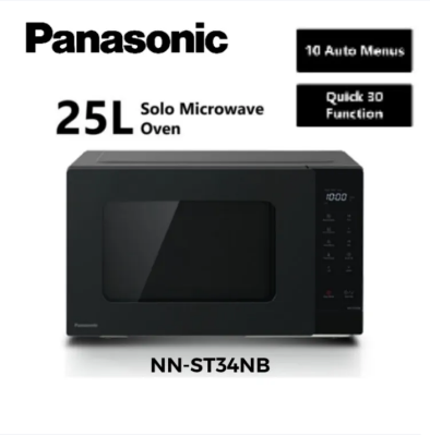 Picture of Panasonic NN-ST34NB Solo Microwave Oven | 25 Liter