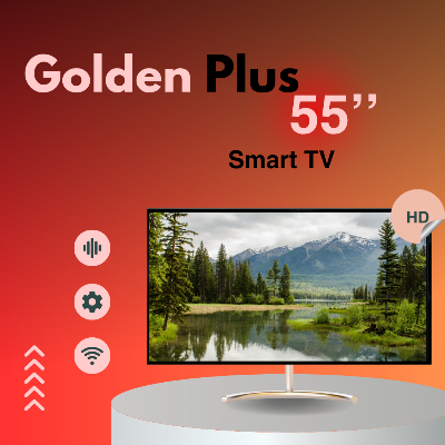 Picture of Golden Plus 55" LED Voice Control Smart TV