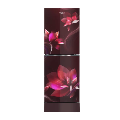 Picture of Whirlpool Fresh Magic Pro 257L Inverter Floret Red Refrigerator