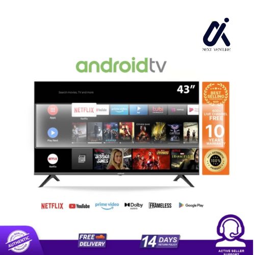Picture of LG PLUS 43 TV FHD Frameless Android Smart TV - 43SFV