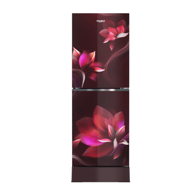 Picture of Whirlpool Fresh Magic Pro 278L Inverter Floret Red Refrigerator