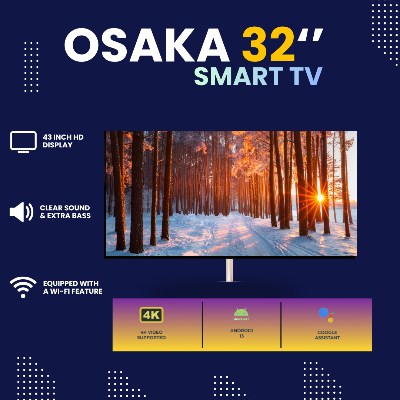 Picture of Osaka 32" Double Glass LED Smart TV