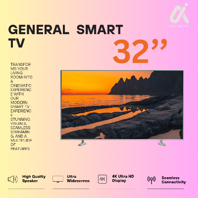 Picture of General 32" Frameless Double Glass Android TV