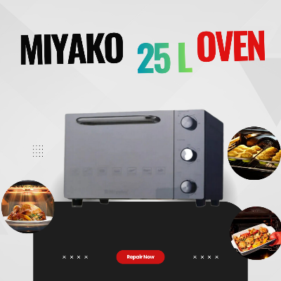 Picture of Miyako 25 Liter Convection Electric Oven MT-25DBL