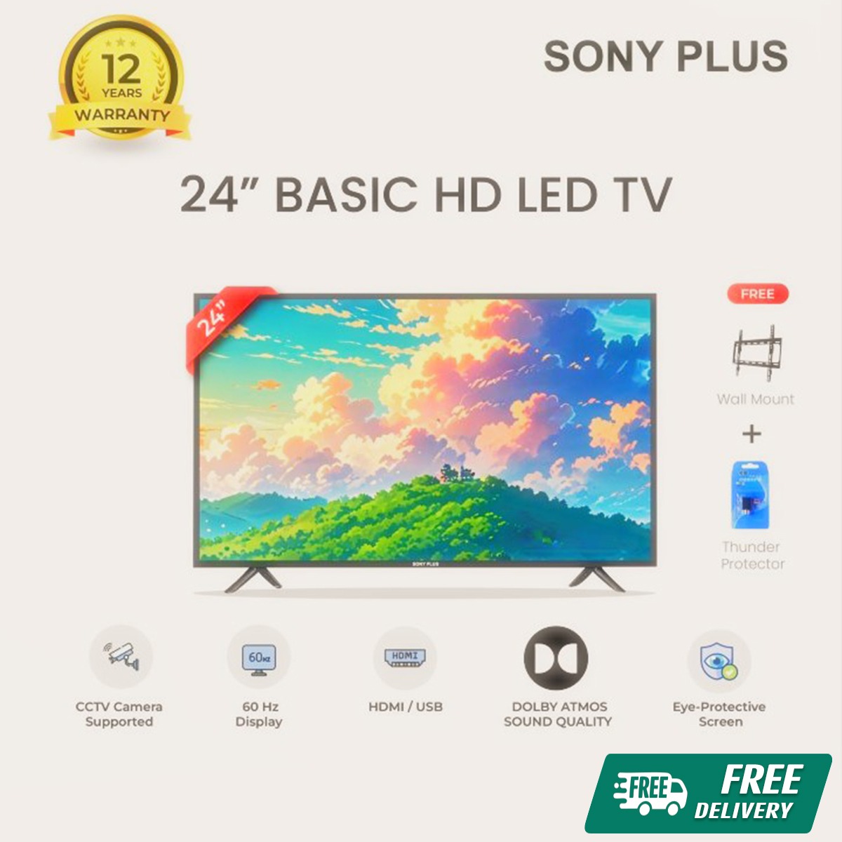 Picture of Sony Plus 24 inch Basic HD LED TV