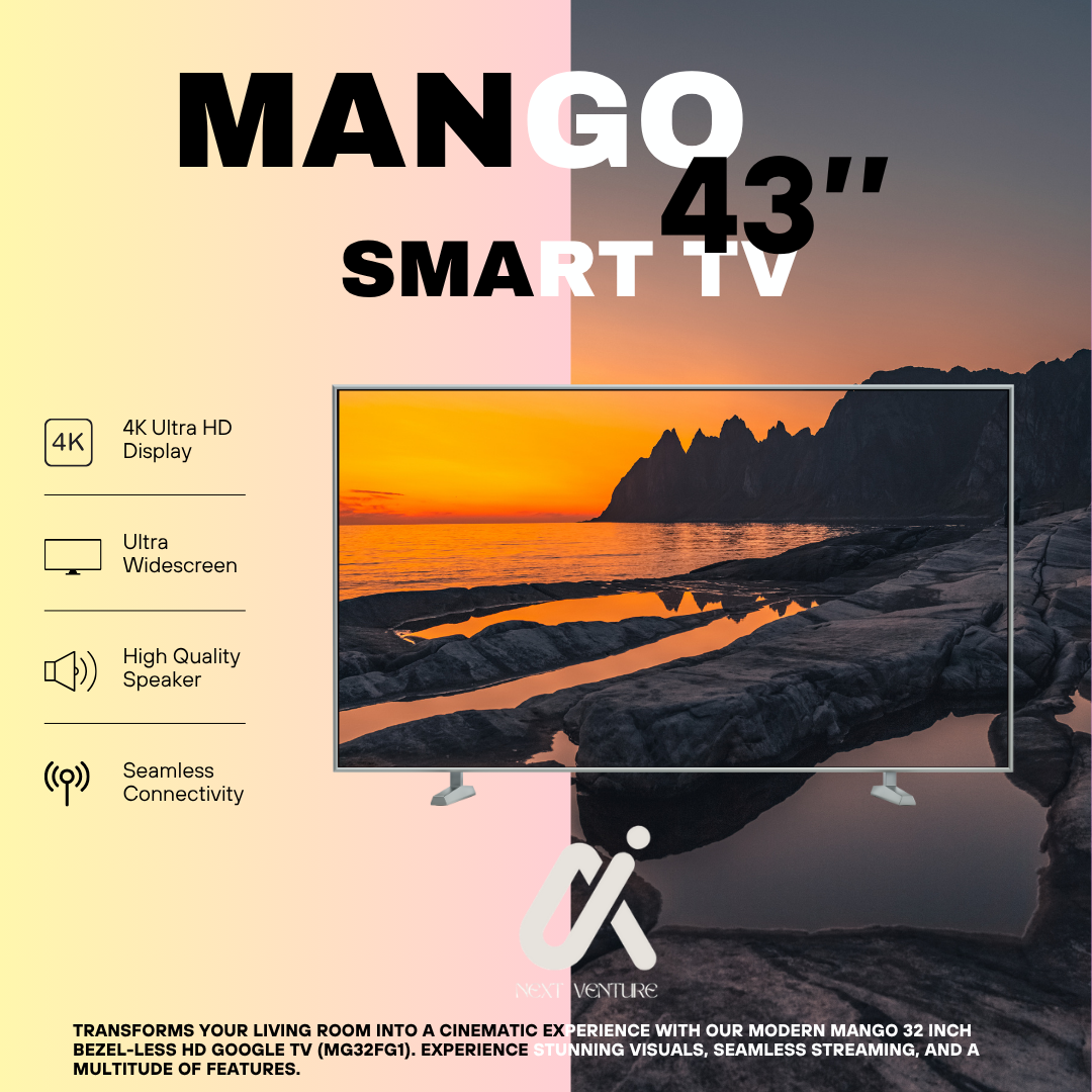 Picture of Mango 43" Borderless LED Android Smart Television