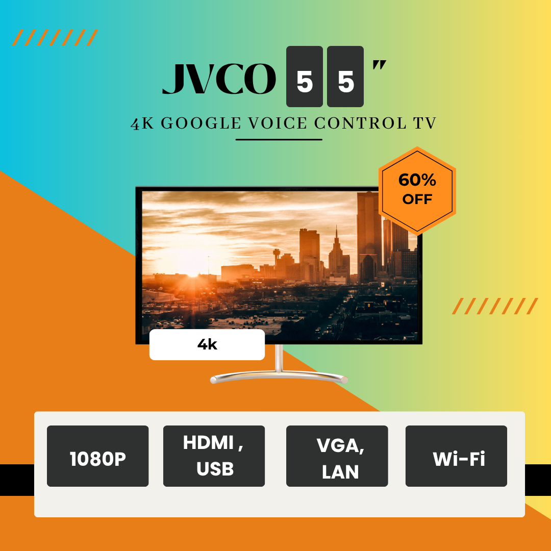 Picture of JVCO 55" 4K Voice Control Smart TV
