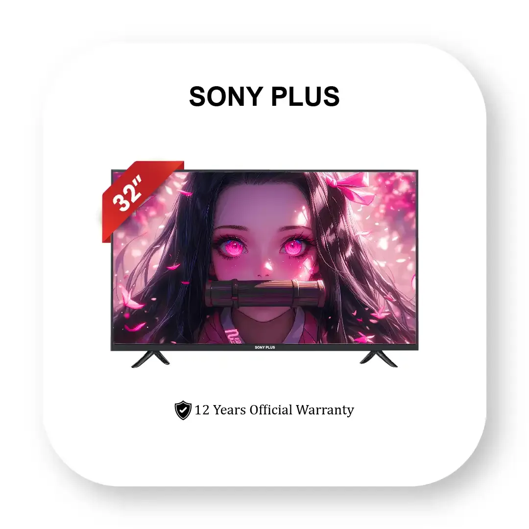 Picture of Sony Plus 32 Inch Frameless Voice Control Smart Android LED TV