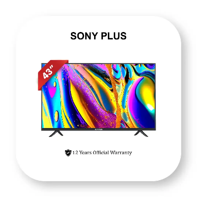Picture of Sony Plus 43 Inch Frameless Voice Control Smart Android LED TV