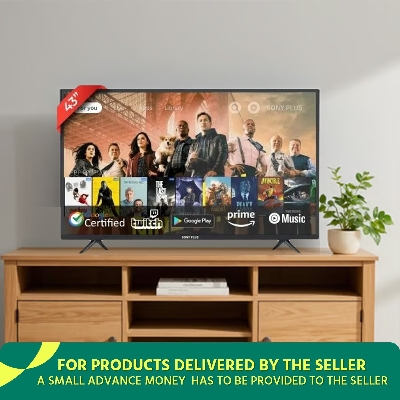 Picture of Sony Plus 43 inch Double Glass Voice Control Smart LED TV Wi-Fi Full HD 4K Supported Android Television