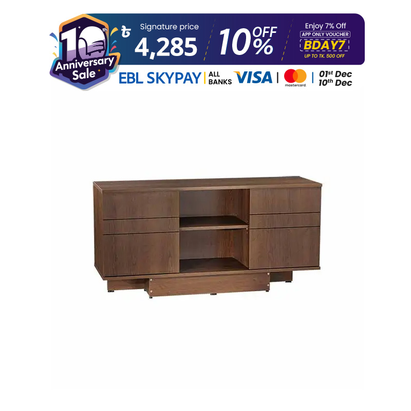 Picture of Regal Harper Laminated Board Tv Cabinet Antique