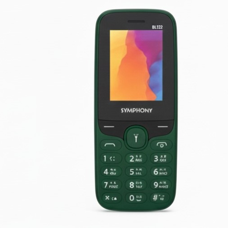 Picture of Symphony BL132 Dual SIM Feature Phone with Big Torch and 2950 mAh Super Battery, Multicolor (Best Price)