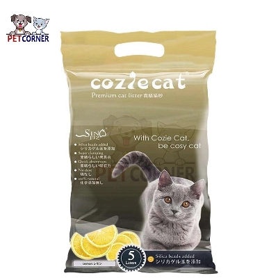 Picture of CozieCat Premium Cat Litter Lemon 5L