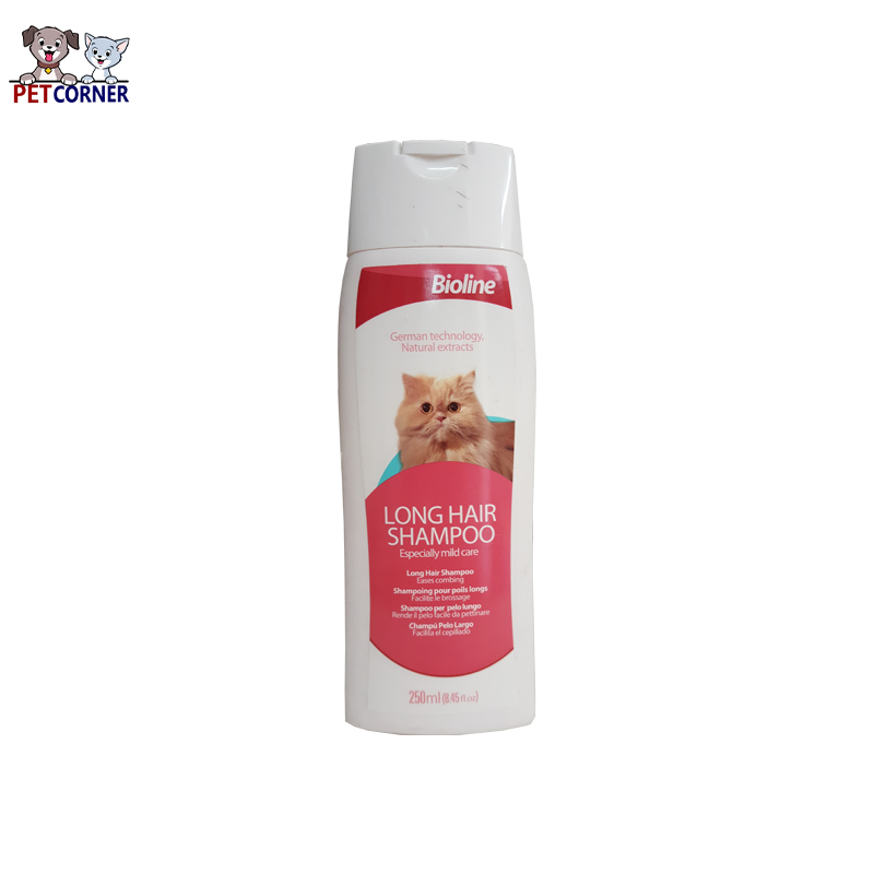 Picture of Bioline Long Hair Shampoo For Cat 250ml