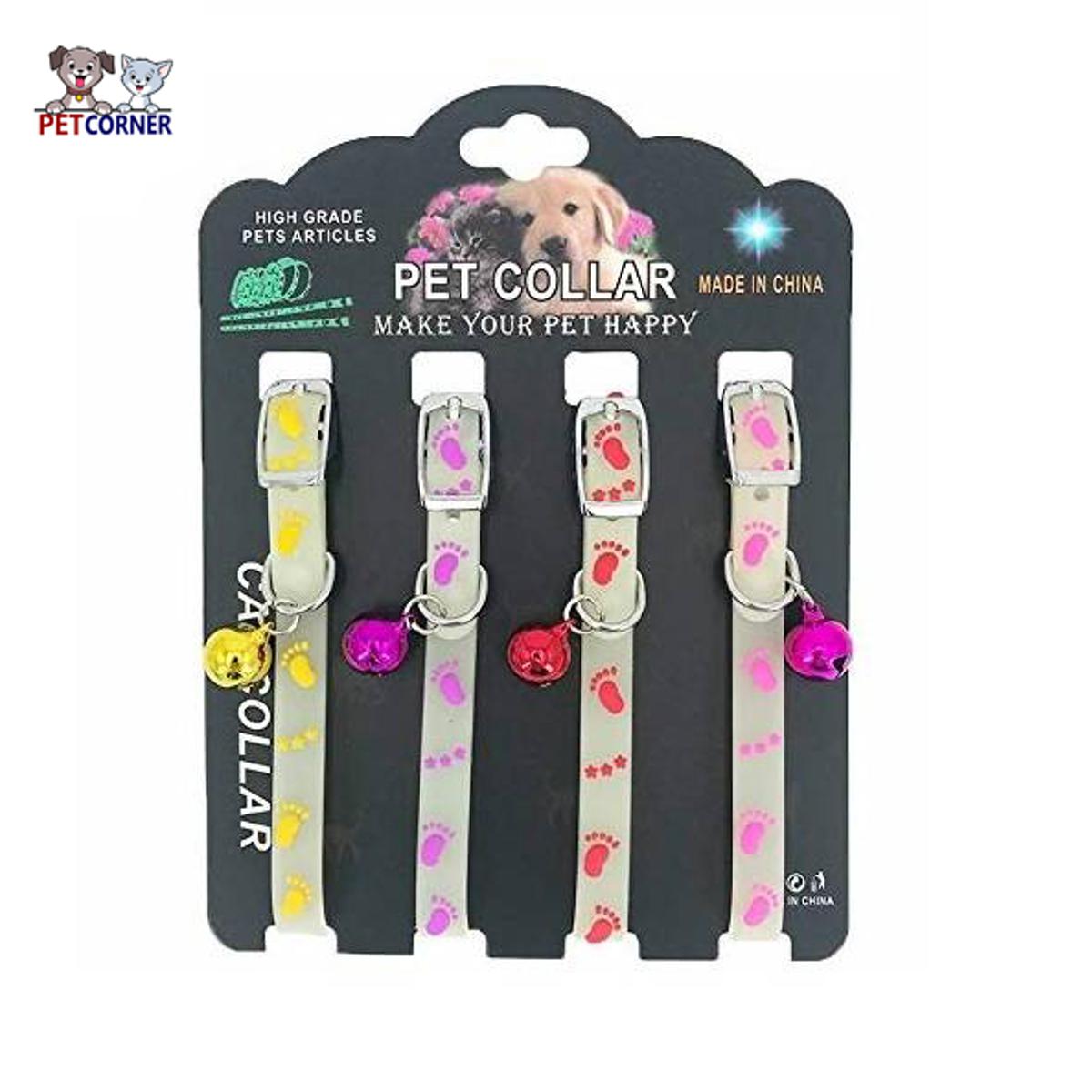 Picture of Cat Radium Adjustable Collar with Bell  Single Piece