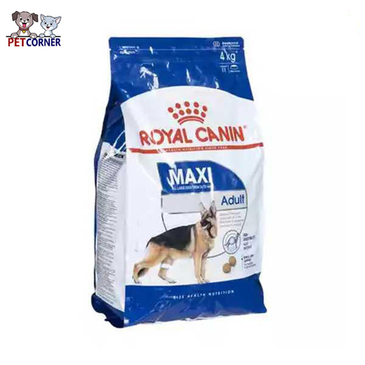Picture of Royal Canin Maxi Adult Dry Dog Food 4kg