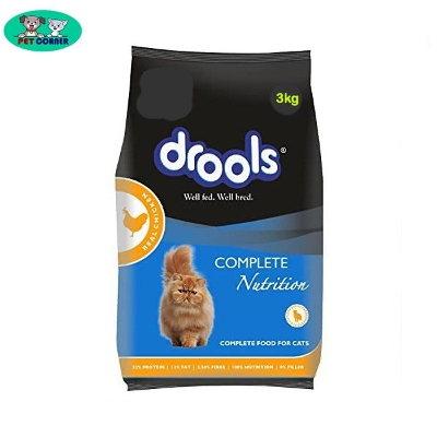 Picture of Drools Adult Cat Food Chicken Flavour 3kg