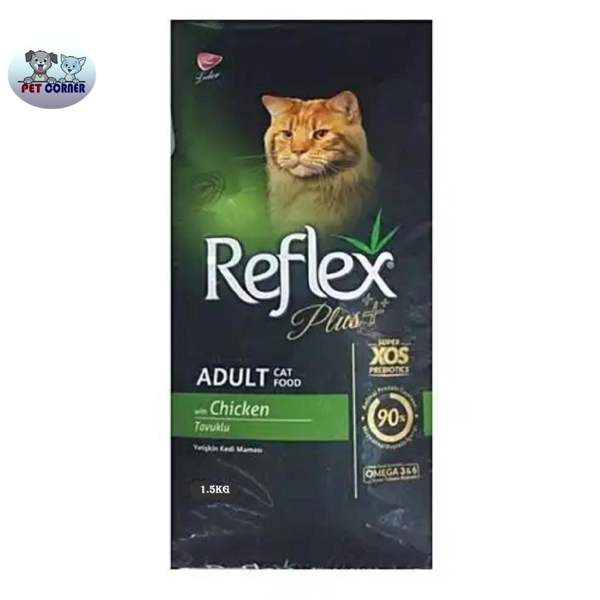 Picture of Reflex Plus Adult Cat Food Chicken Flavor - 1.5kg