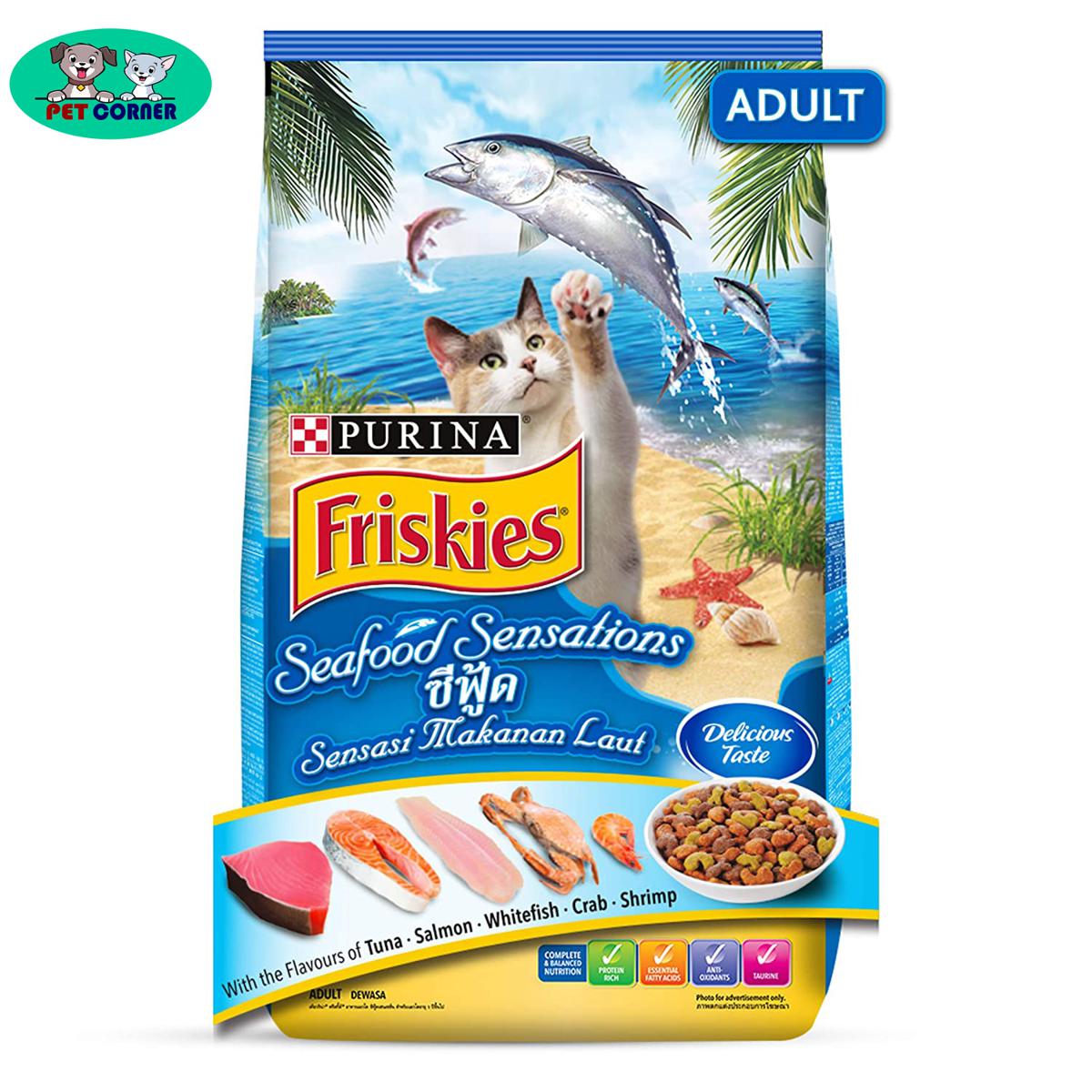 Picture of Purina Friskies Seafood Sensation Adult Cat Food 3kg