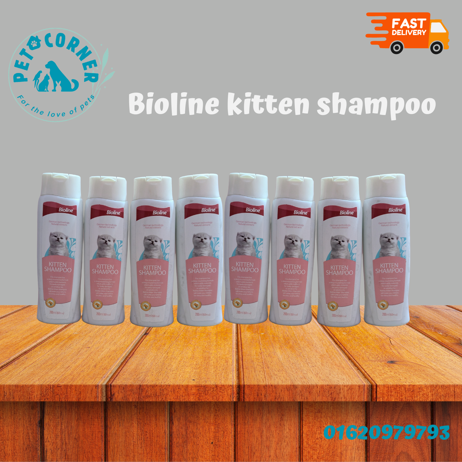 Picture of Bioline Kitten pet Shampoo 200ml
