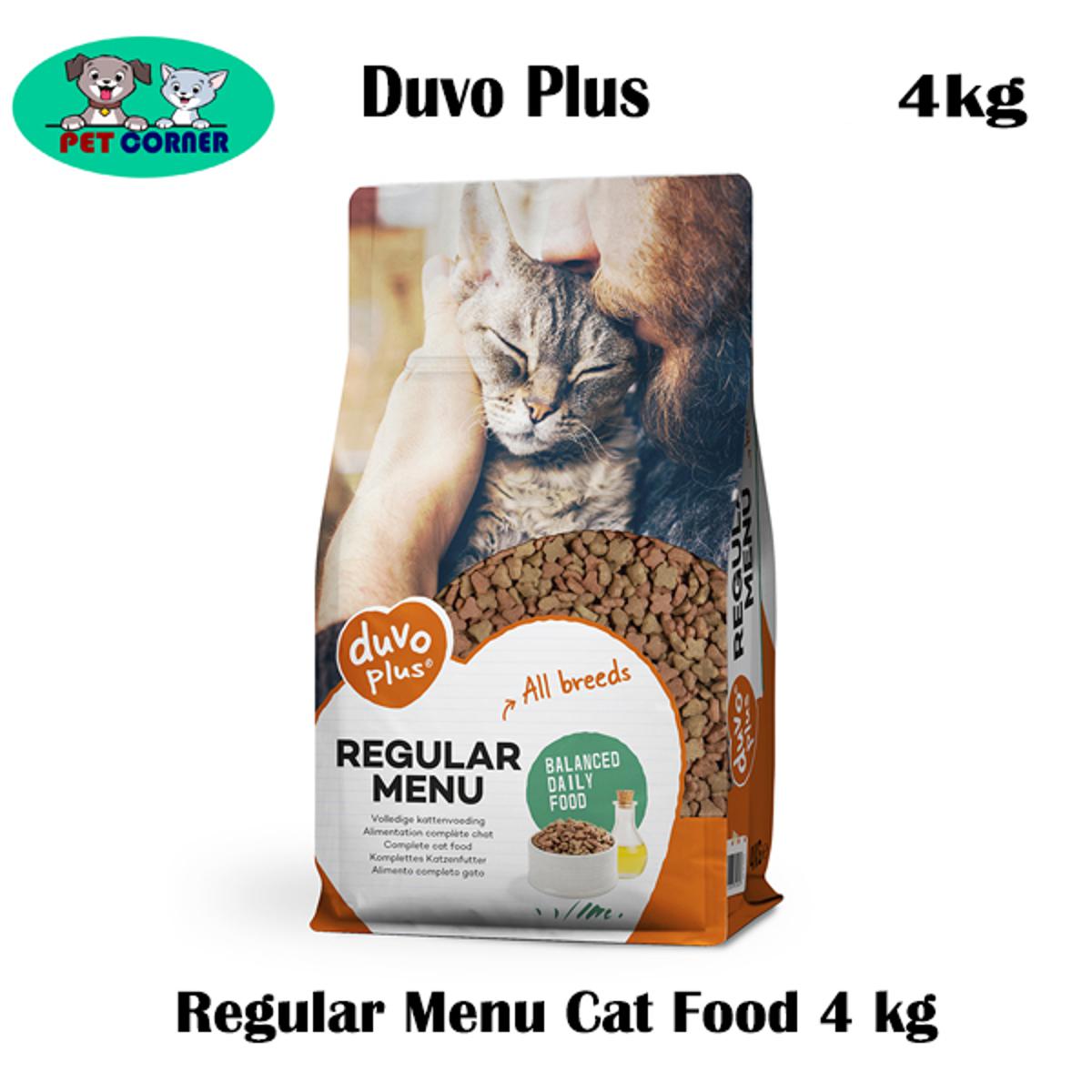 Picture of Duvo plus Regular Menu cat food Balanced Daily food 4kg
