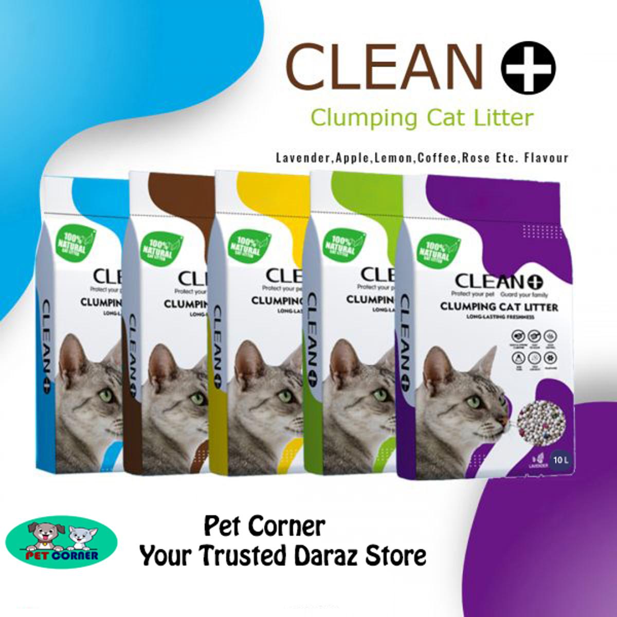 Picture of Clean Plus Clumping Cat Litter 10Ltr