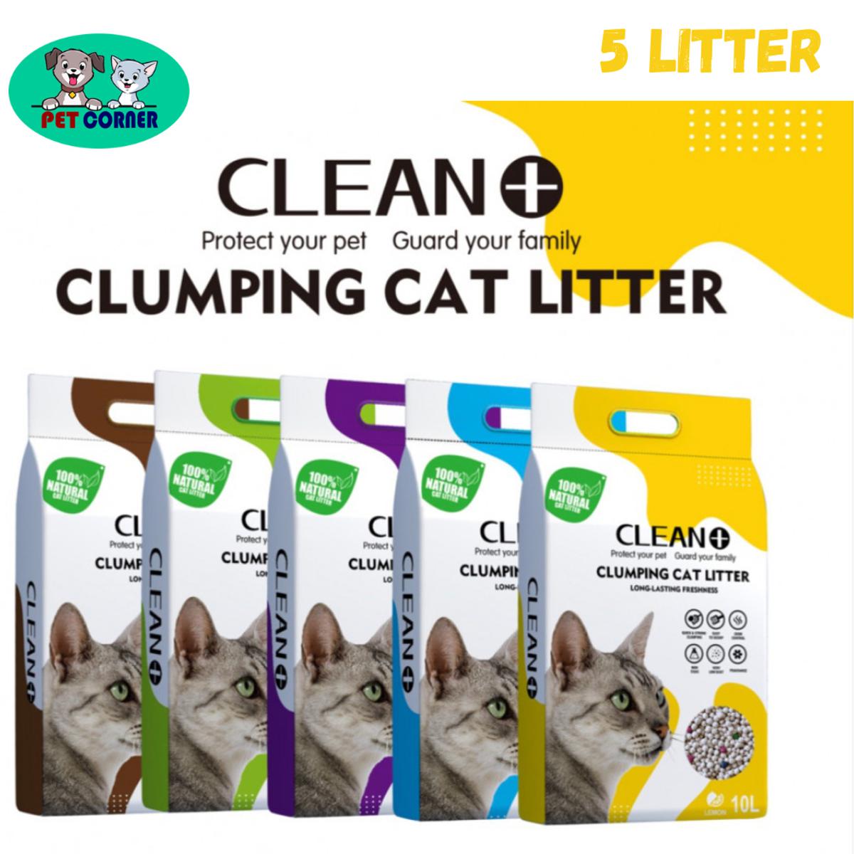 Picture of Clean Plus Clumping Cat Litter 5 Ltr