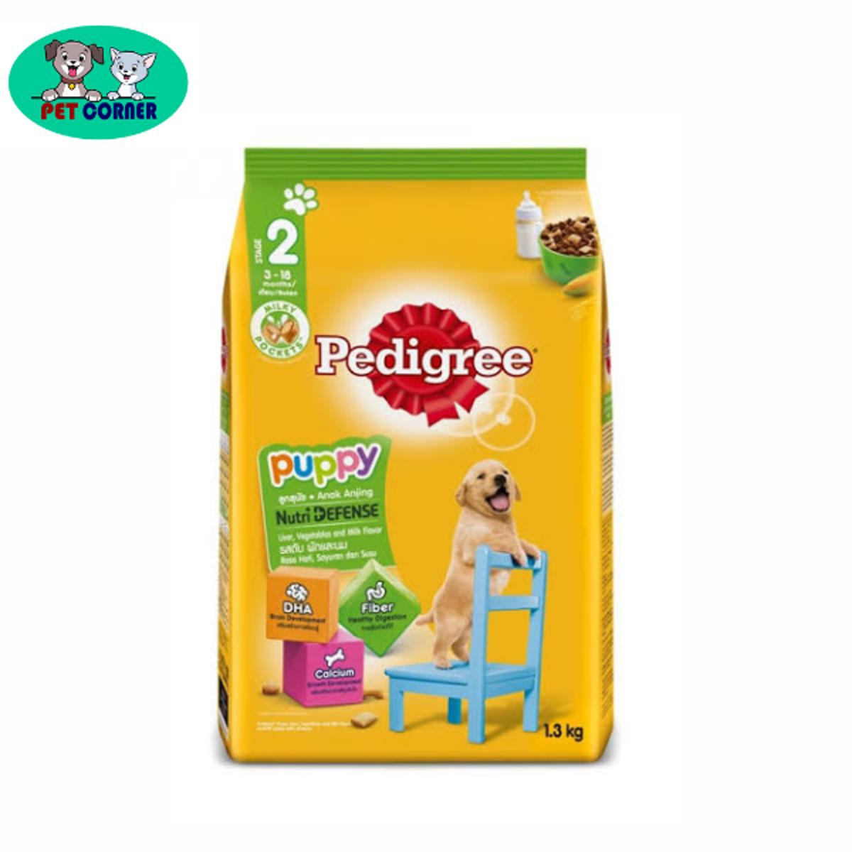 Picture of Pedigree Puppy Dry Food Liver & Milk 1.3kg