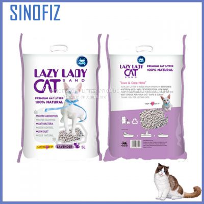 Picture of Lazy Lady Bentonite Cat Sand 5 Litter