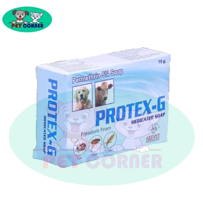 Picture of Protex-G Tick and Flea Soap for Cats & Dogs