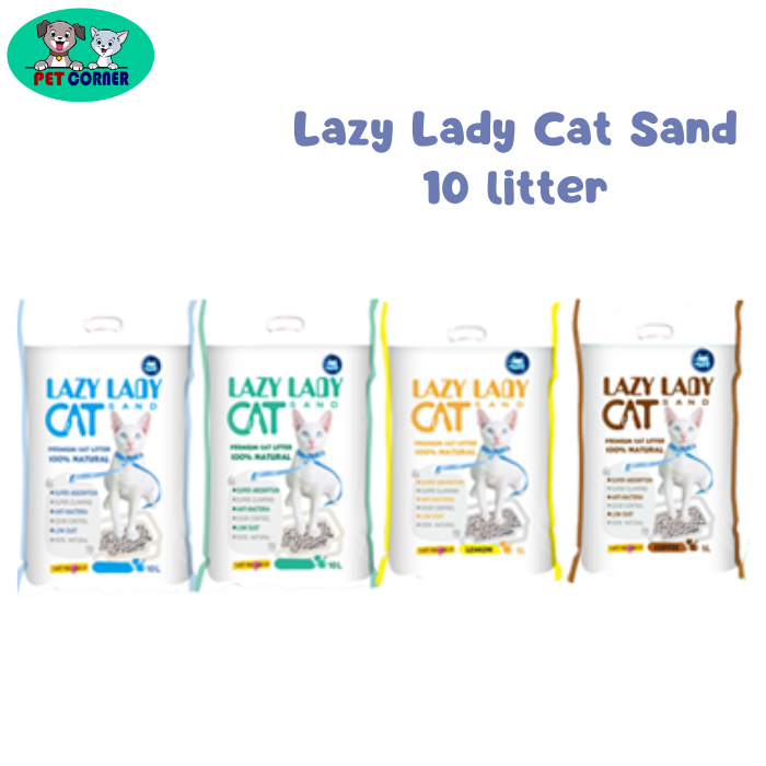Picture of Lazy Lady Bentonite Cat Sand 10 Litter