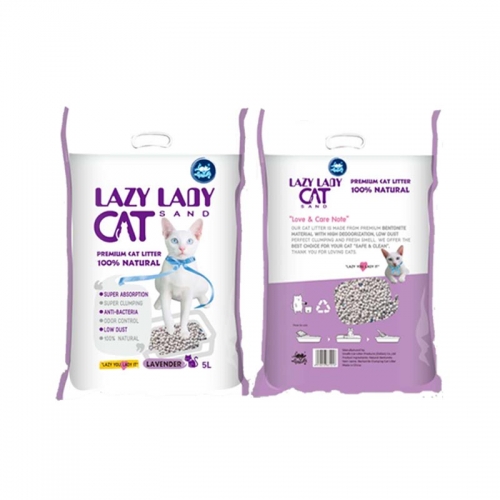 Picture of Lazy Lady Bentonite Cat Sand 10 Litter