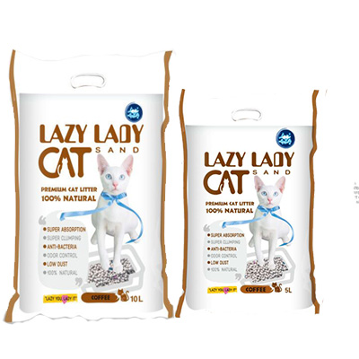 Picture of Lazy Lady Bentonite Cat Sand 10 Litter