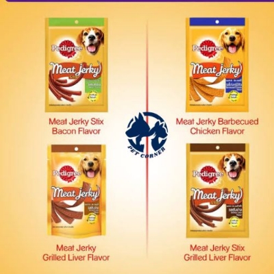 Picture of Pedigree Meat Jerky Adult Dog Treat 80G Pack