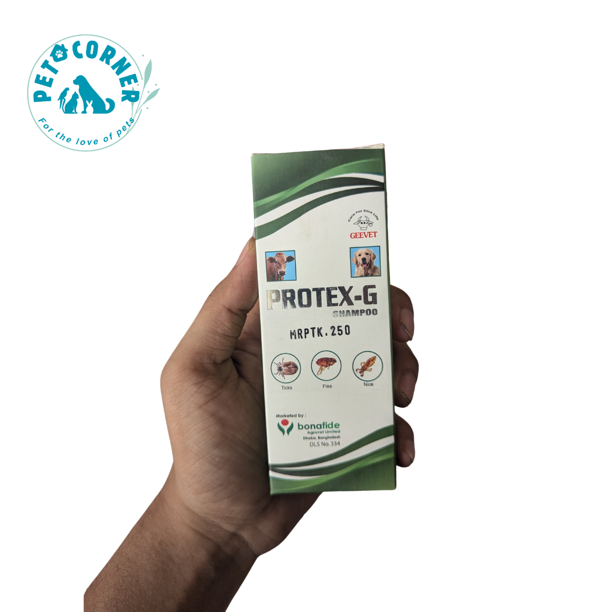 Picture of Protex g Shampoo Flea,Tick and Nice Removal for Cat & Dog Treatment