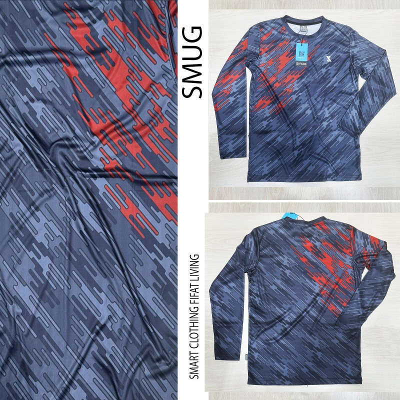 Picture of SMUG Premium Full Sleeve Sports T-shirt Combo Pack -3 Pcs -Sky, Grey and Pest color