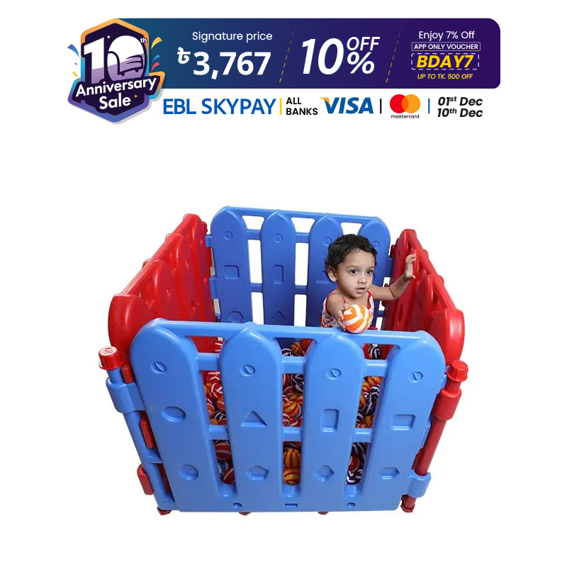 Picture of Play Pan (36''x36'')-4 parts-With 100 pcs Ball