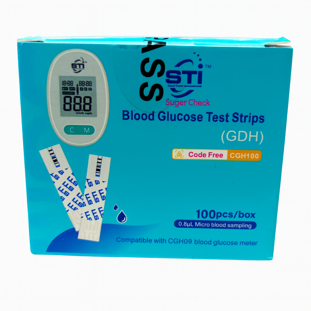 Picture of S T I Blood Glucose test Strips 100