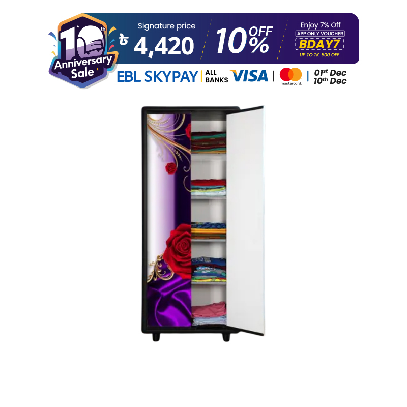 Picture of PVC Big Almirah Begonia