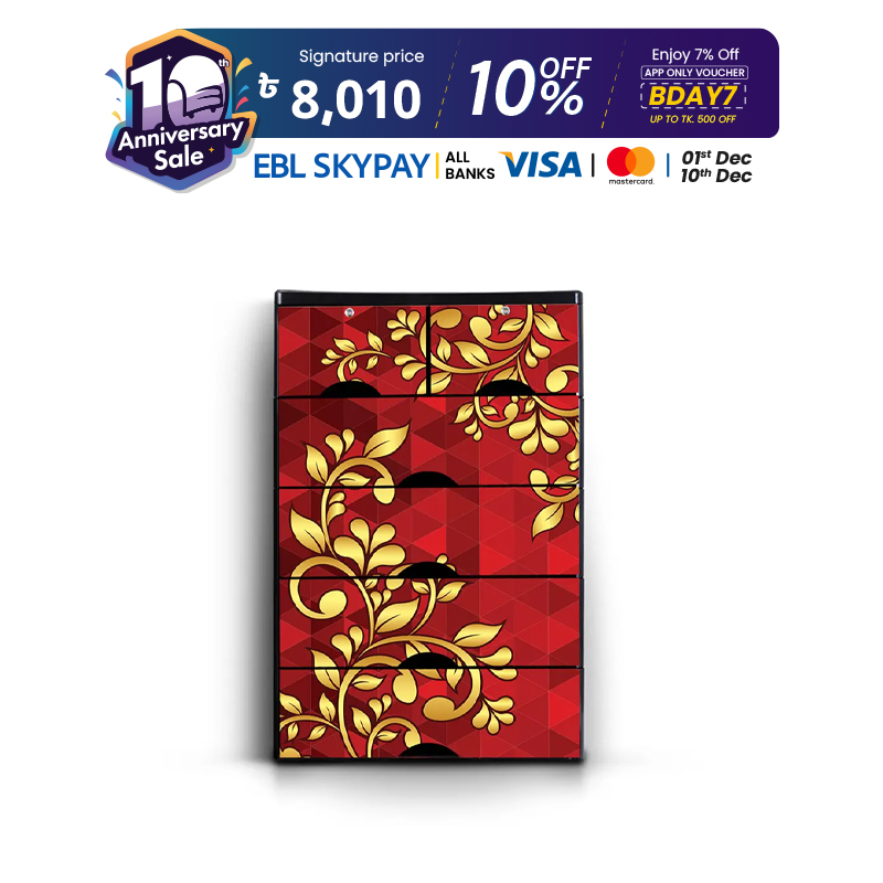 Picture of RFL Wardrobe Double 5D KD Elegant - Aura