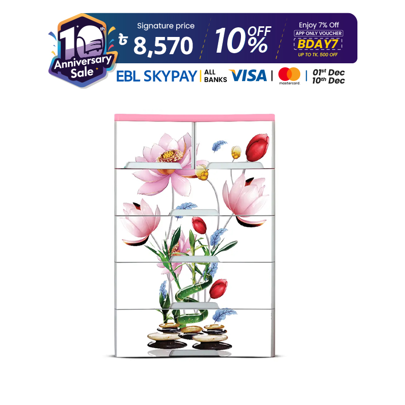 Picture of RFL Wardrobe Double 5D KD Elite HD - Lotus