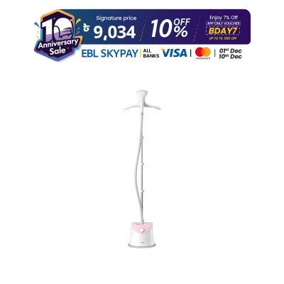 Picture of Philips Stand Garment Steamer Easy Touch Pink (GC484/49)