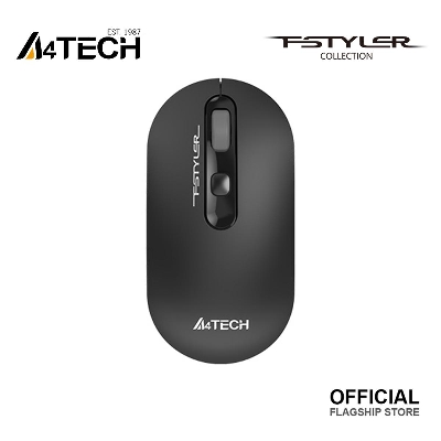 Picture of A4tech Fstyler FG20 2.4G Wireless Mouse - 2000 DPI - Optical Sensor - Nano USB Receiver - Grey/Ash Blue